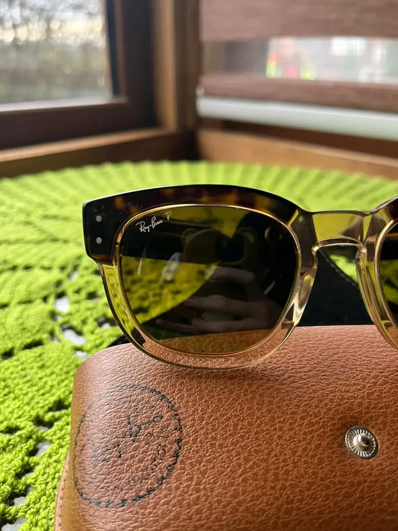 Gafas de sol estilo retro con estuche - 2