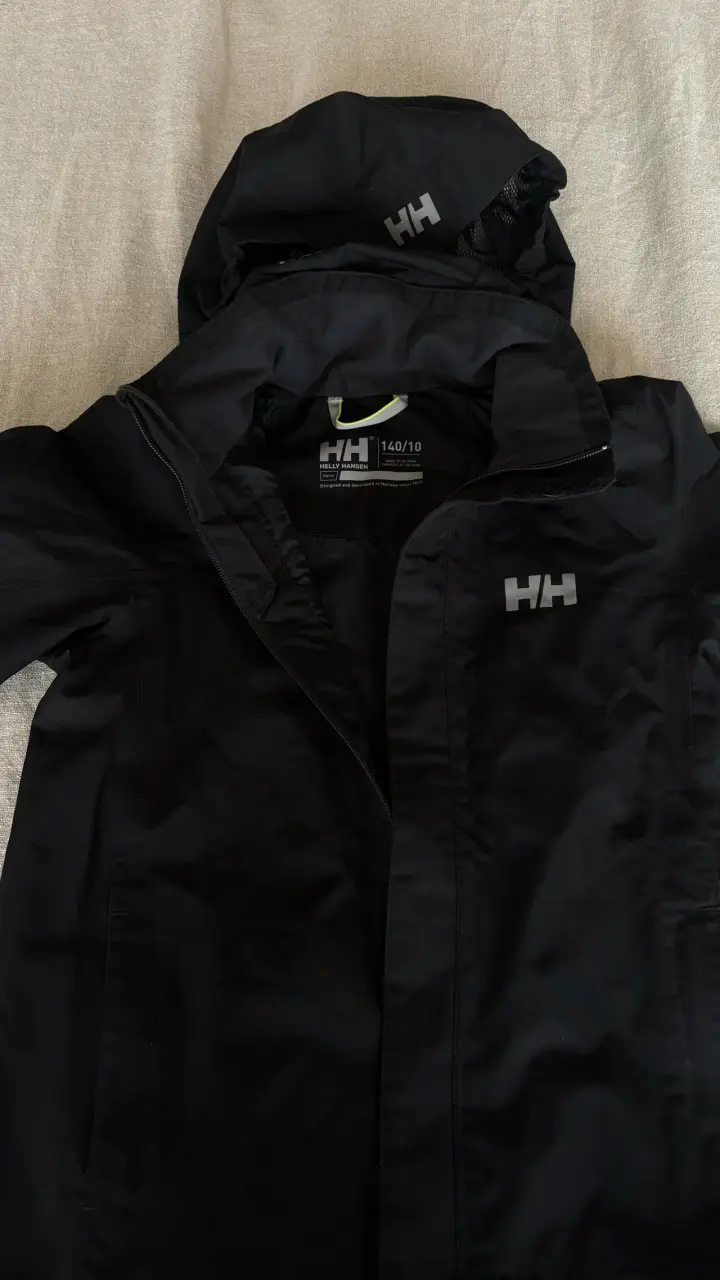 Chaqueta impermeable negra Helly Hansen - 5
