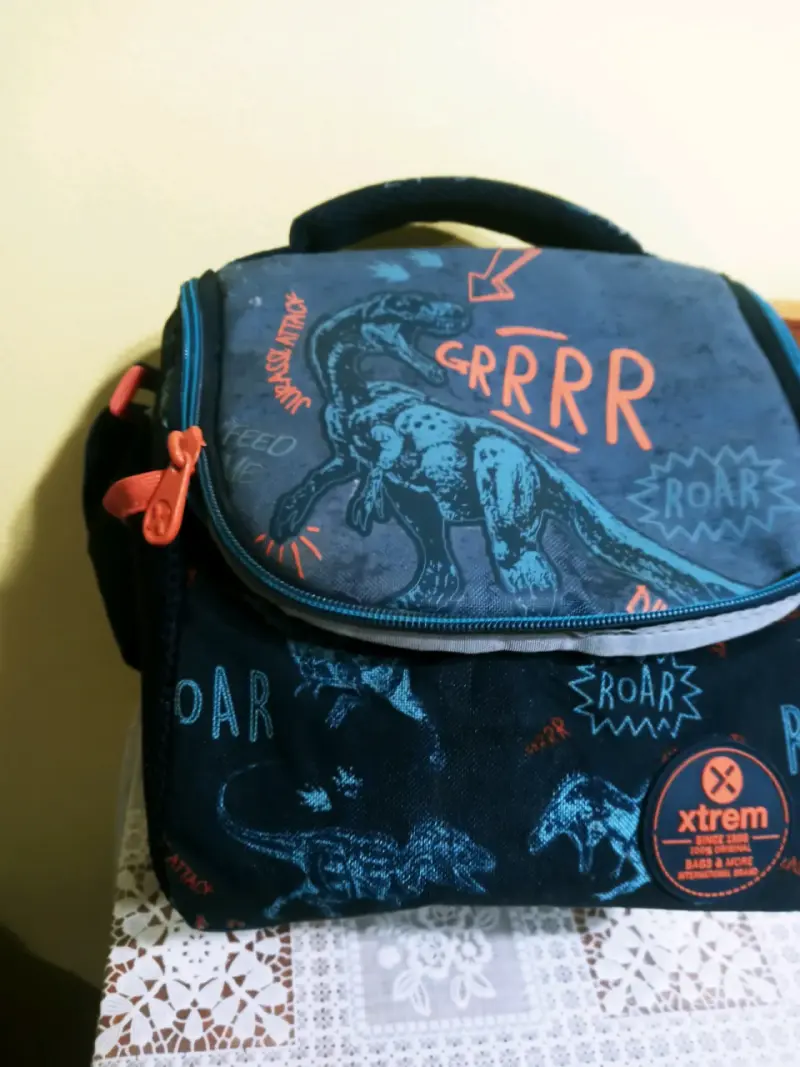 Lonchera infantil Xtrem con diseño de dinosaurios - 5