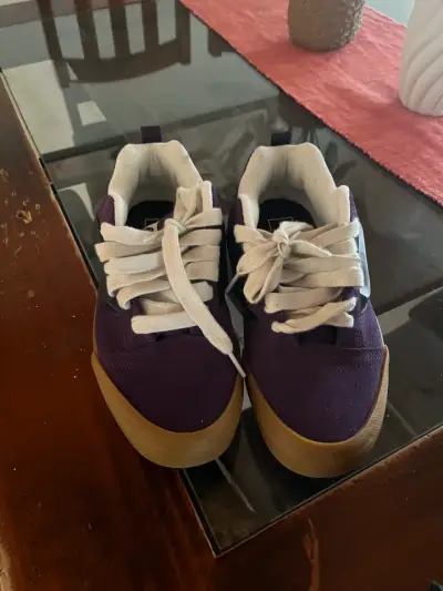 Zapatillas Vans moradas con suela de goma - miniatura 2