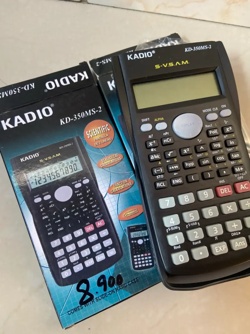 Calculadora científica Kadio KD-350MS -2 con panta - 1