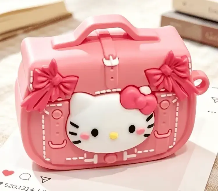 Funda para AirPods Hello Kitty rosa - 2