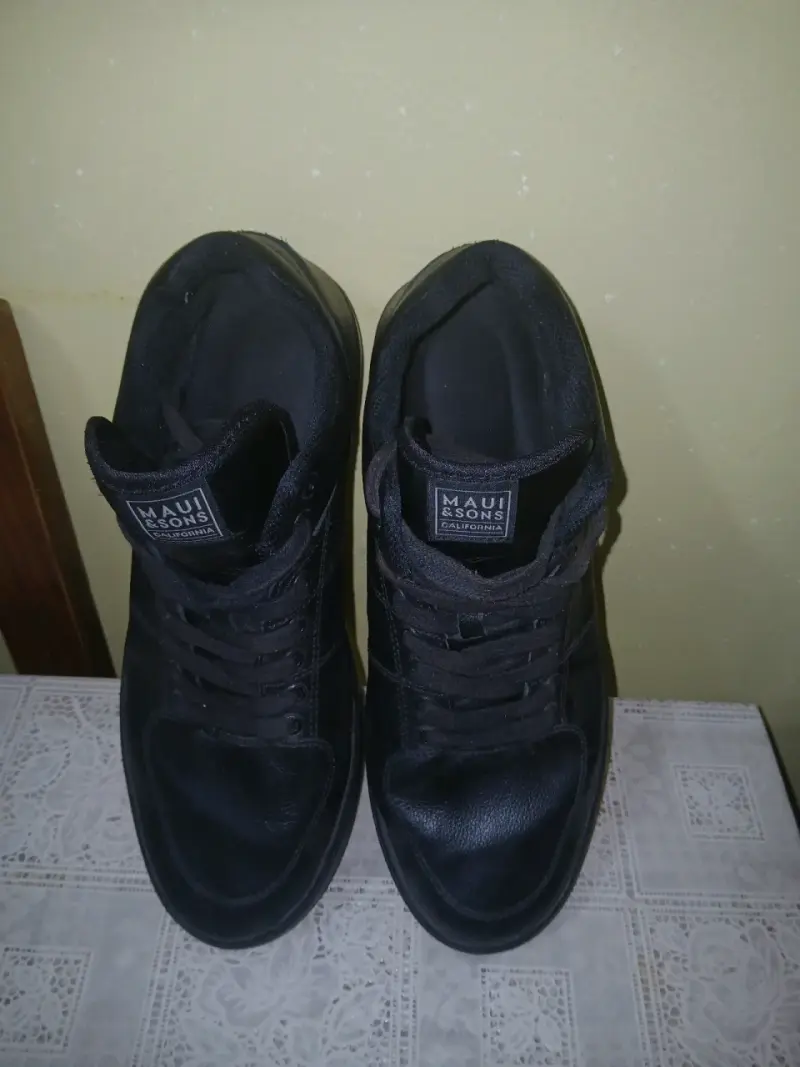 Zapatos de cuero negros talla 43 - 5