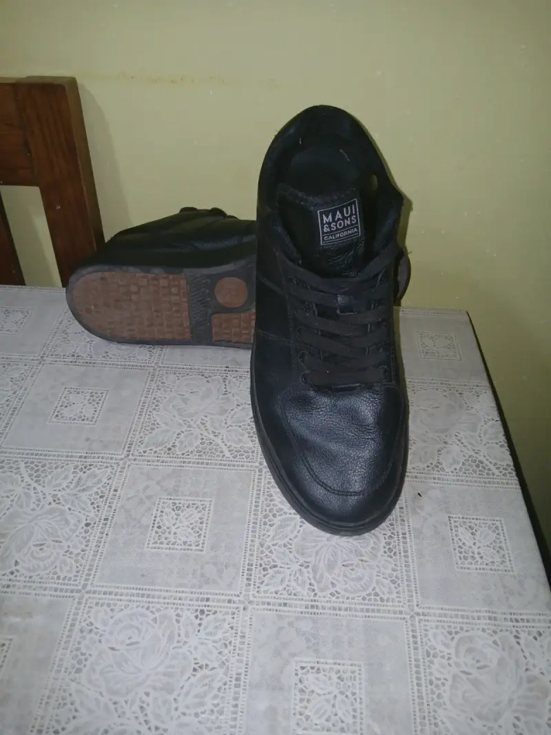 Zapatos de cuero negros talla 43 - 6