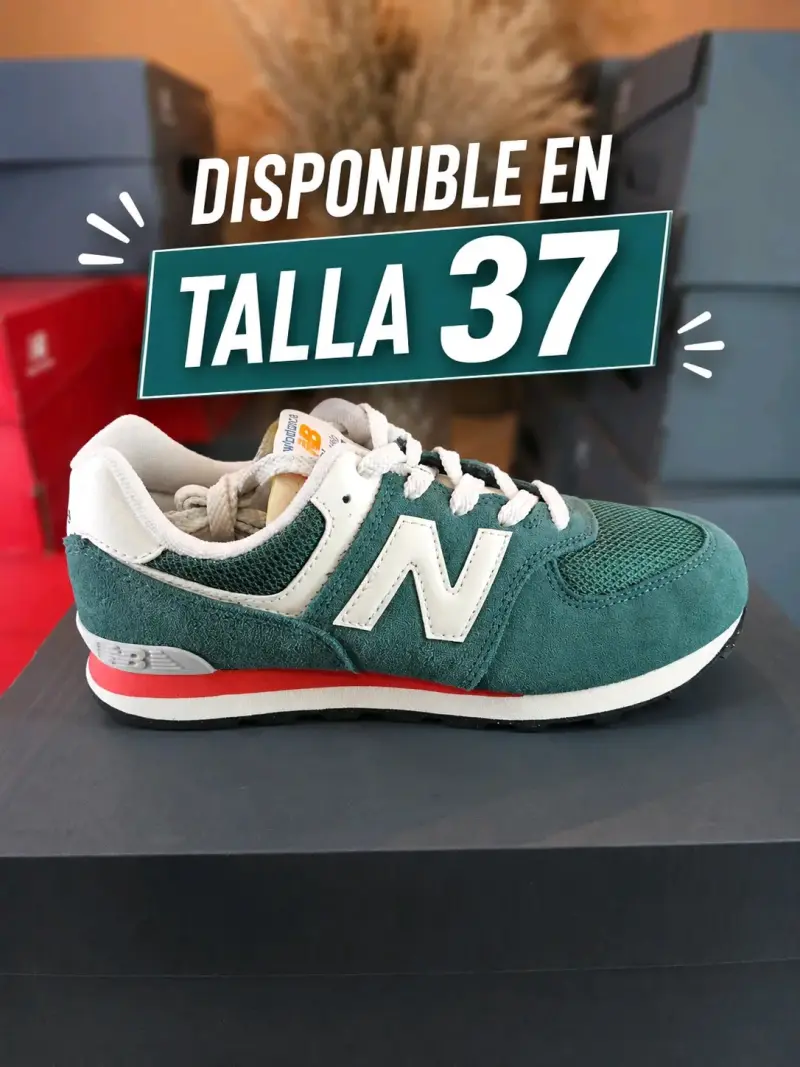 Zapatillas deportivas New Balance talla 37 verde - 1