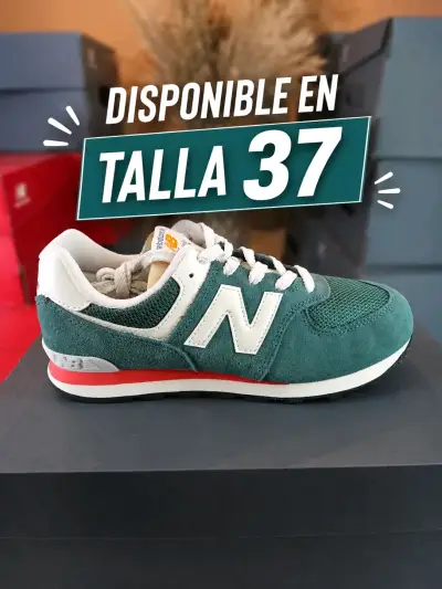 Zapatillas deportivas New Balance talla 37 verde - miniatura 1