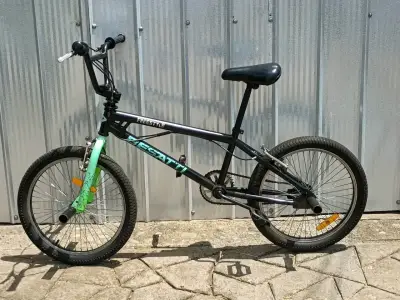 Bicicleta BMX Begatti Negra y Verde - miniatura 5
