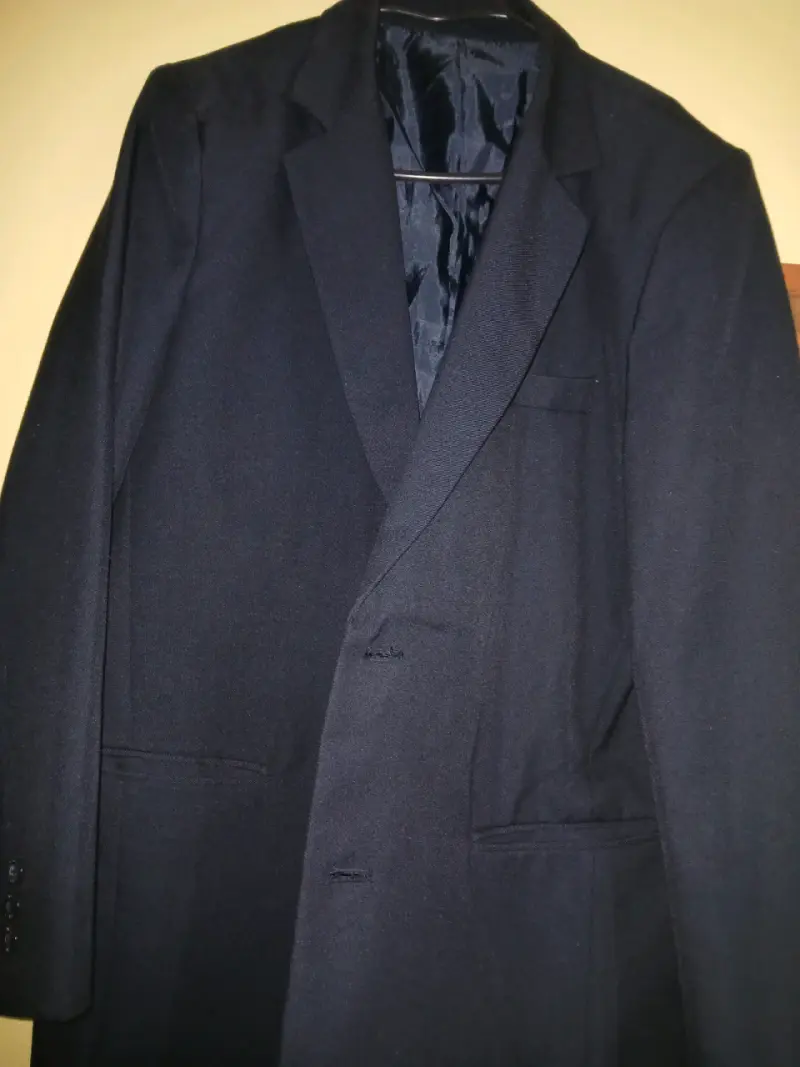 Chaqueta escolar azul marino para niños - 2