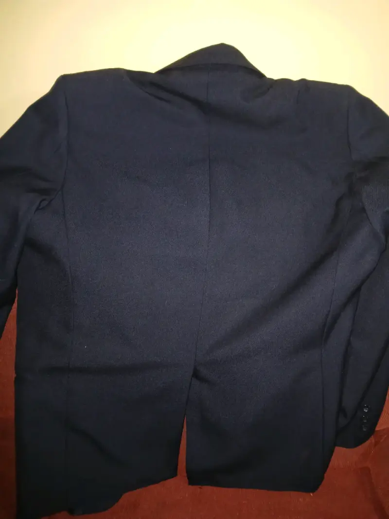 Chaqueta escolar azul marino para niños - 4