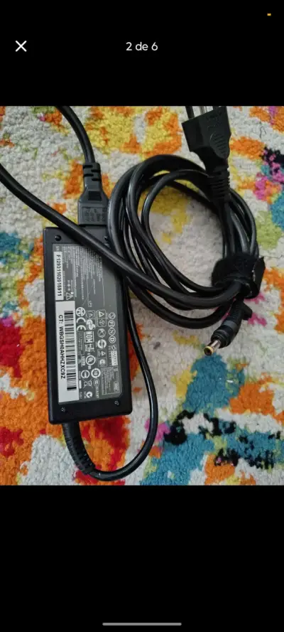 Cargador HP para laptop 65W - miniatura 2
