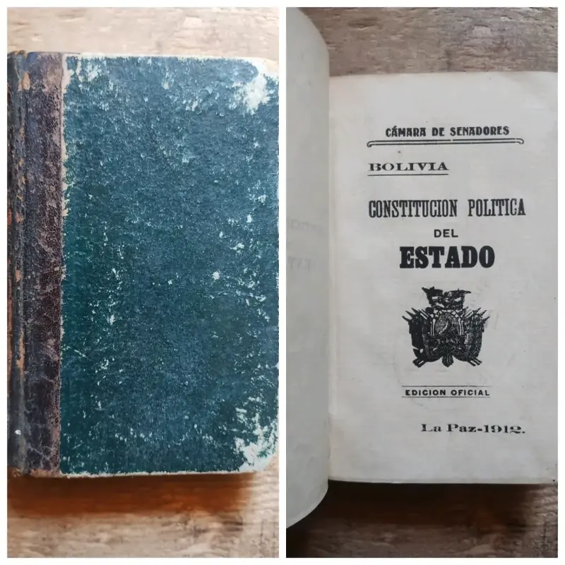 Constitución Política del Estado Bolivia 1912 - 2