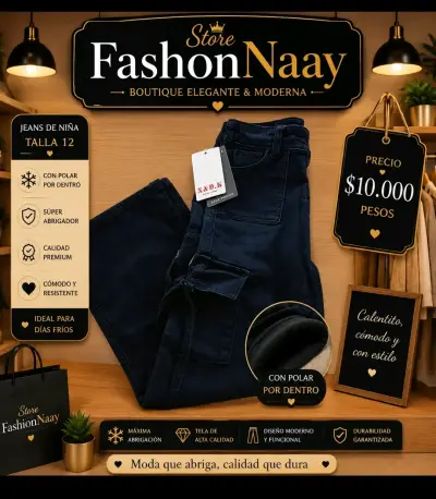 Pantalón de Hombre con Polar Interior Talla XL - miniatura 3