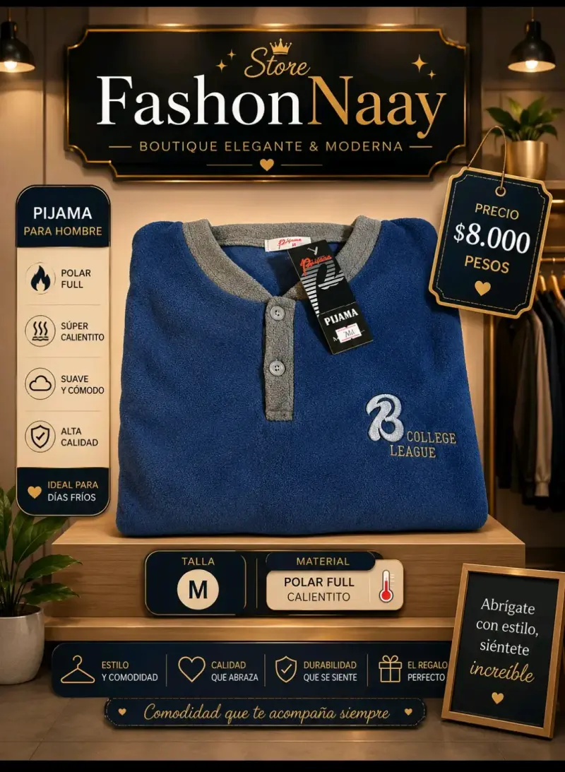 Pantalón de Hombre con Polar Interior Talla XL - 5