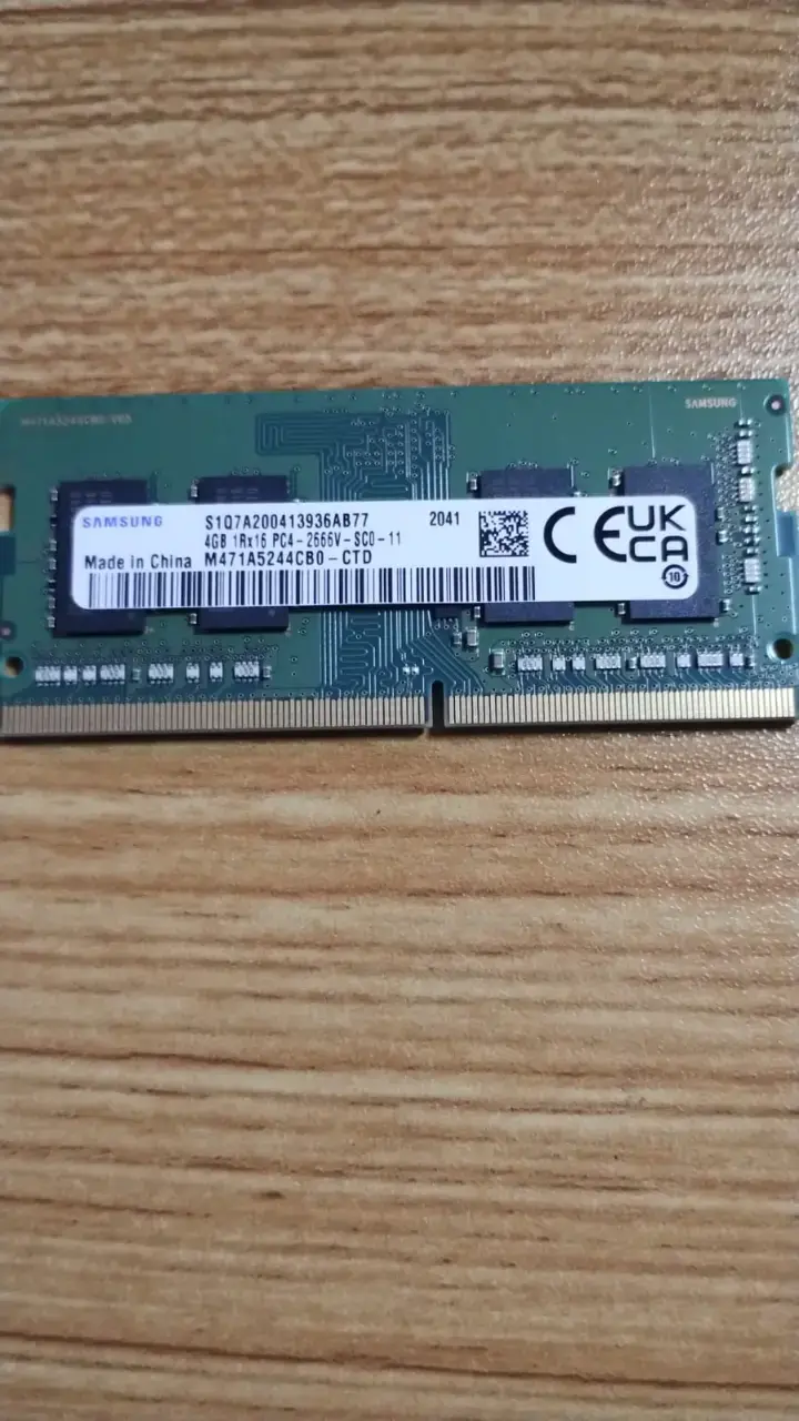 Memoria RAM Samsung 4GB DDR4 2666MHz ( Notebook) - 2