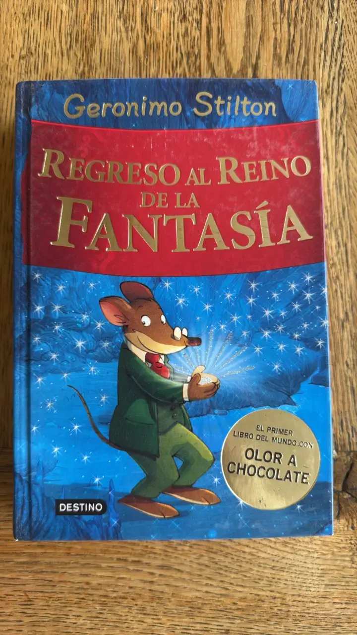 Libro 'Regreso al Reino de la Fantasía' de Geronimo Stilton - 1