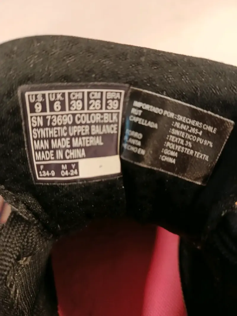 Zapatillas negras Skechers para mujer - 4