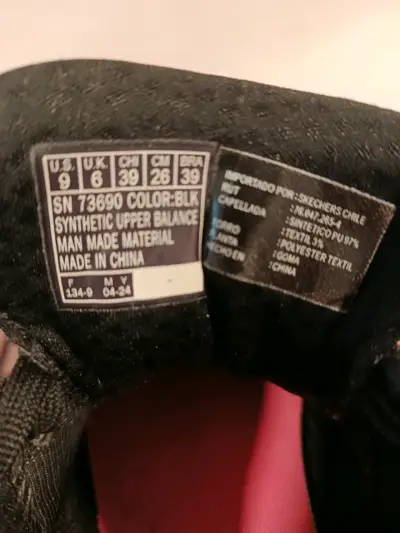 Zapatillas  negras Skechers para mujer - miniatura 4