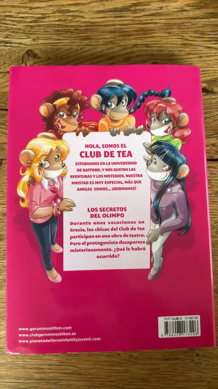 Libro 'Los Secretos del Olimpo' de Tea Stilton - 2