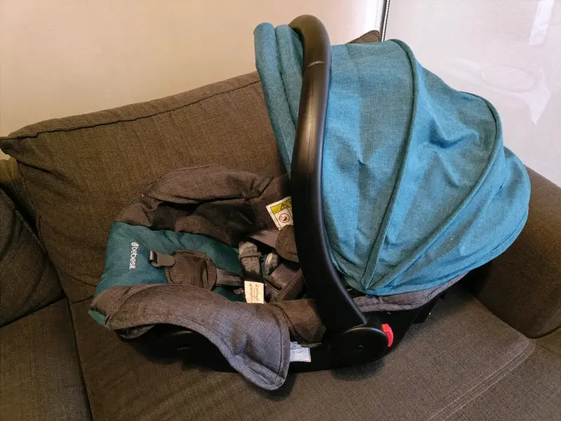 Silla y coche para bebé Bebesit azul - 1