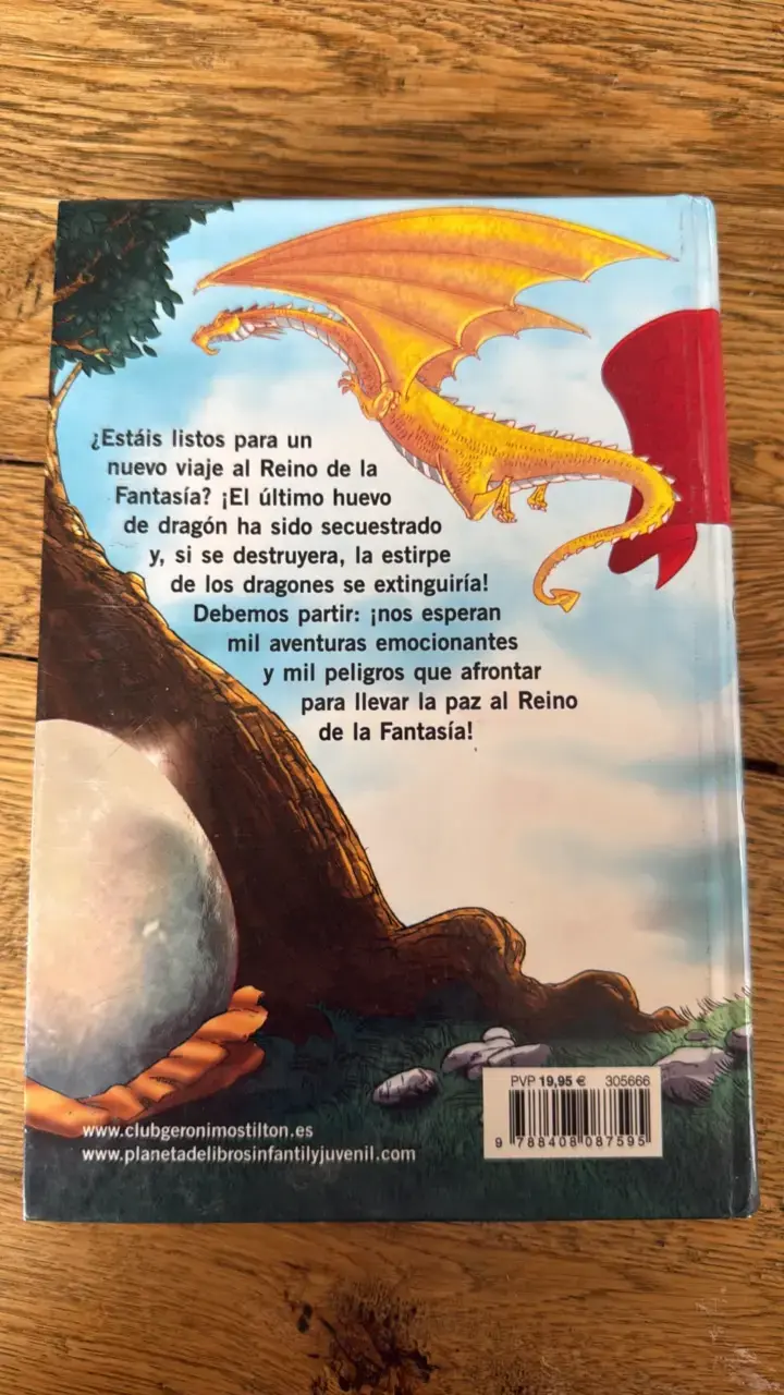 Libro 'Cuarto Viaje al Reino de la Fantasía' de Geronimo Stilton - 2