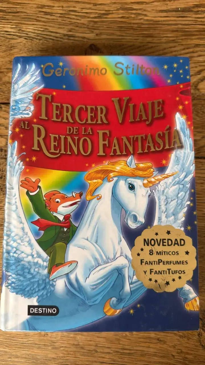 Libro 'Tercer Viaje al Reino de la Fantasía' Ger - 1