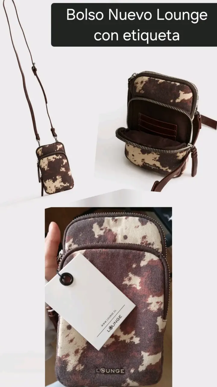 Bolso Lounge nuevo con diseño camuflaje