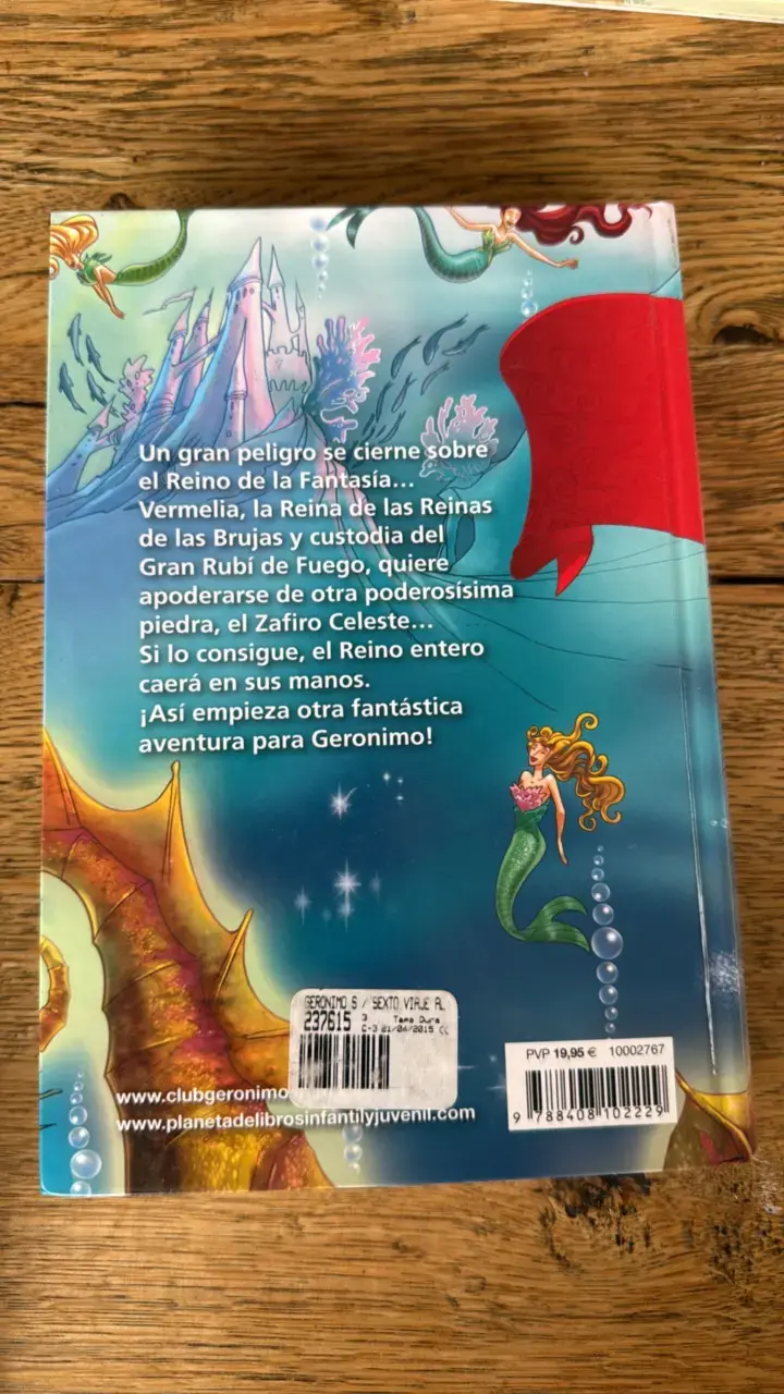 Libro 'Sexto Viaje al Reino de la Fantasía' Gero - 2