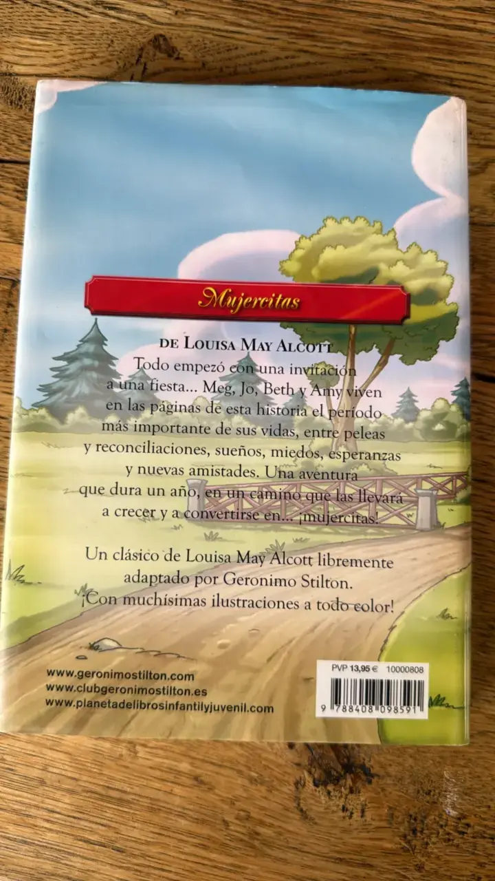Libro 'Mujercitas' de Geronimo Stilton - 2