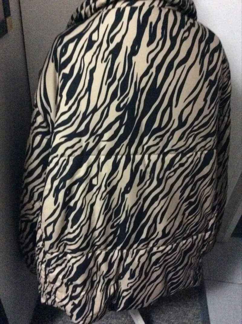 Chaqueta de invierno con estampado animal print - 2