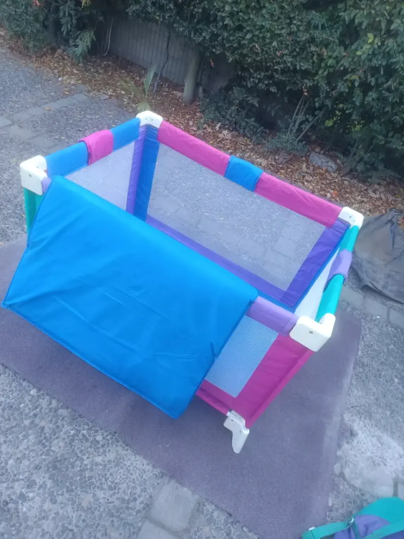 Corral de juego para bebé colorido - 2