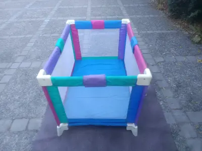 Corral de juego para bebé colorido - miniatura 3