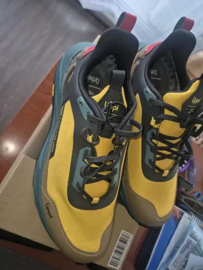 Zapatillas de trail running Upp! Vibram amarillas - miniatura 5