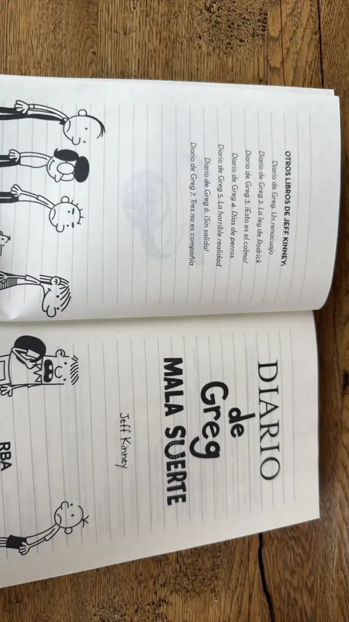 Libro Diario de Greg 8: Mala Suerte de Jeff Kinney - 3