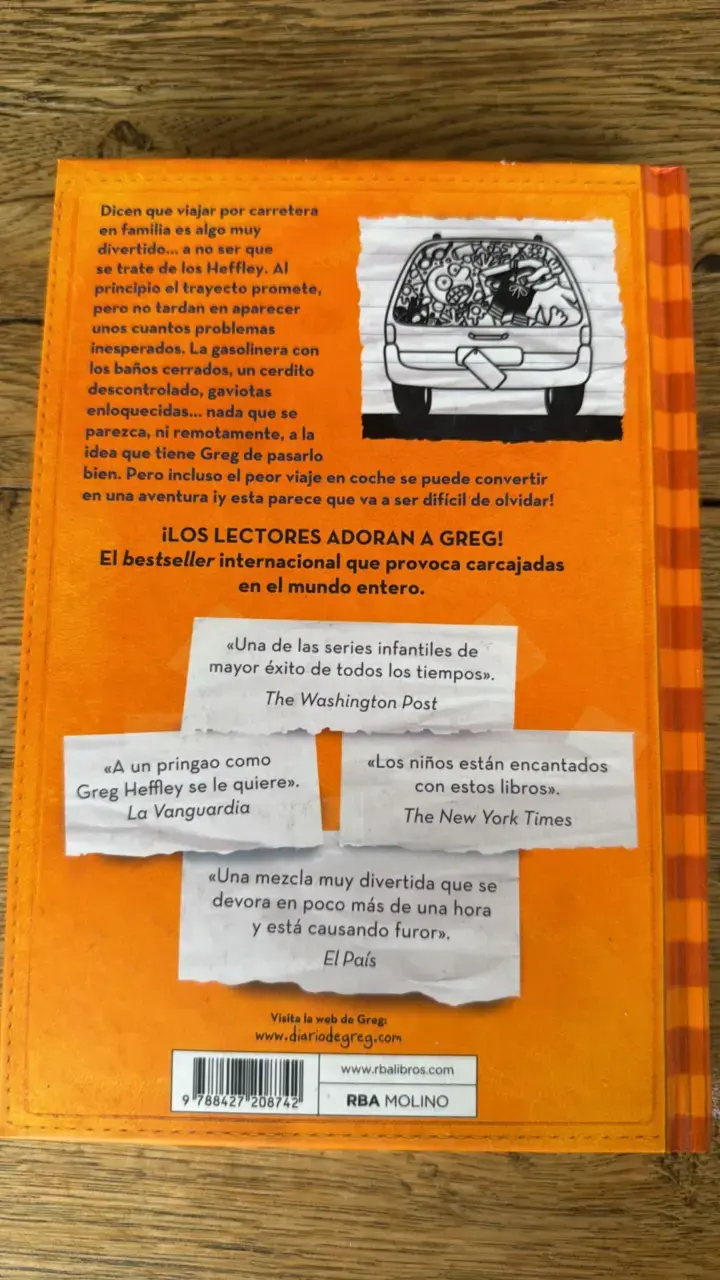 Libro Diario de Greg 9: Carretera y Manta - 2