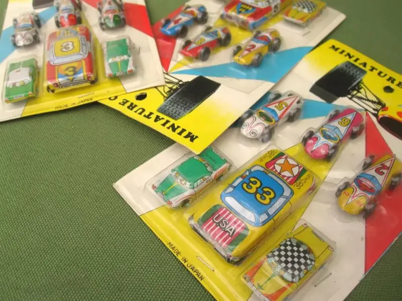 Set de autos de juguete vintage de colección - 3
