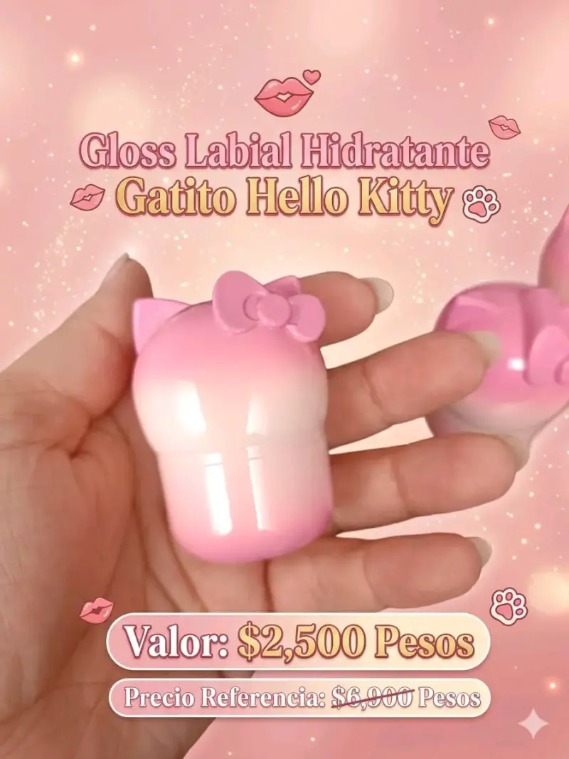 Labial Hidratante mate Gatito Hello Kitty