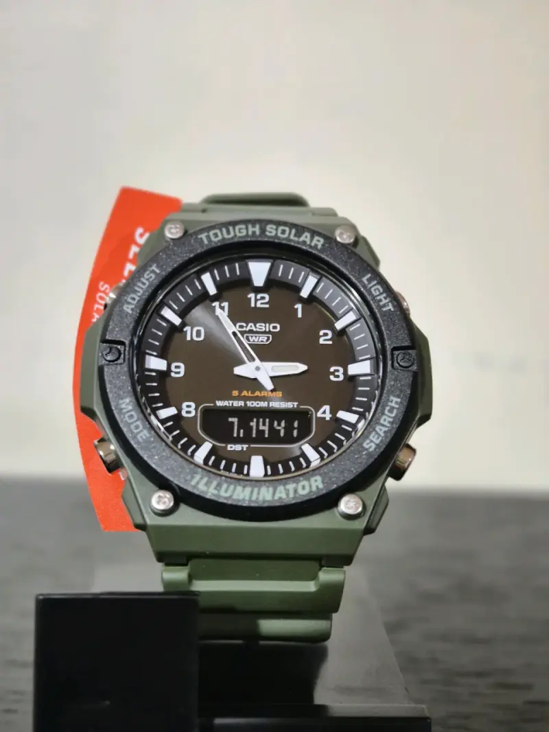 Reloj Casio AQ-S820W Solar Resistente al Agua - 2