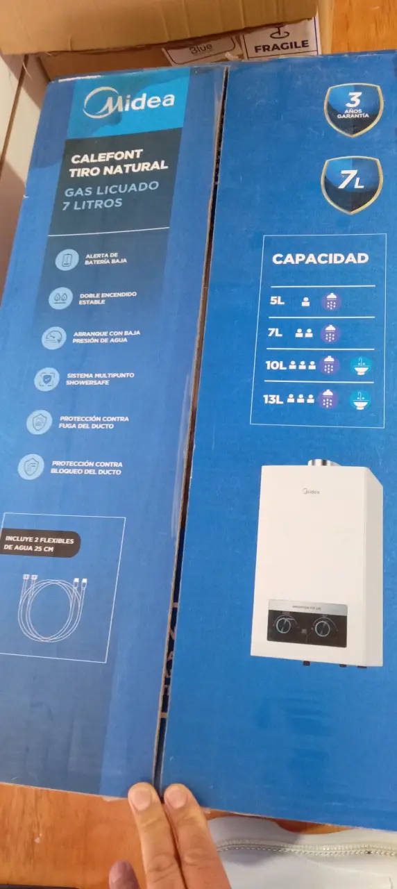 Calefón a gas Innovation R Life nuevo - 4