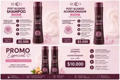 Crema Alisante Capilar Brasil Cacau Nano Botox 1L - miniatura 4