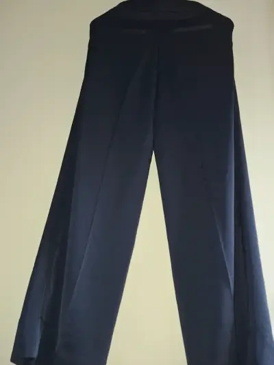 Pantalón H&M de vestir azul marino - miniatura 2