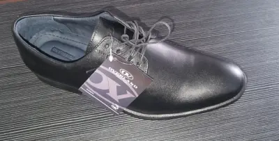 Zapatos formales negros Overland para hombre 44 - miniatura 1