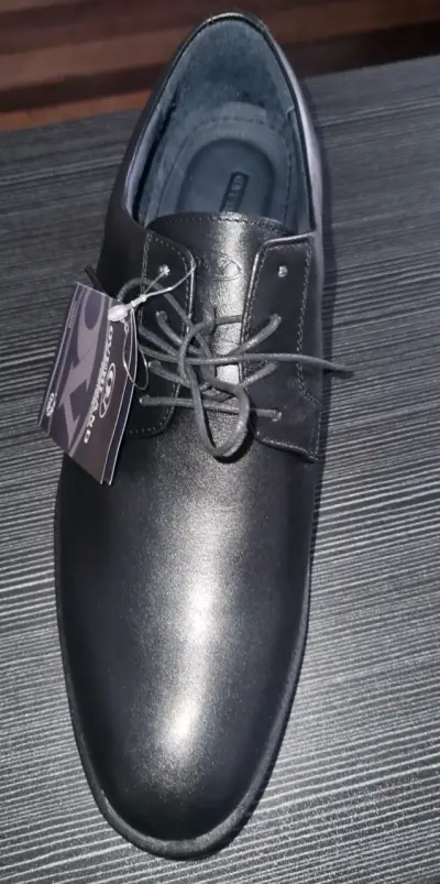 Zapatos formales negros Overland para hombre 44 - miniatura 2