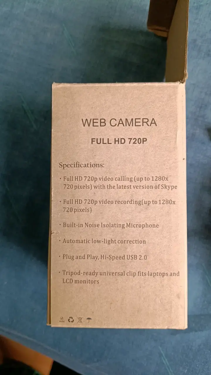 Cámara web Full HD 720p con USB - 2