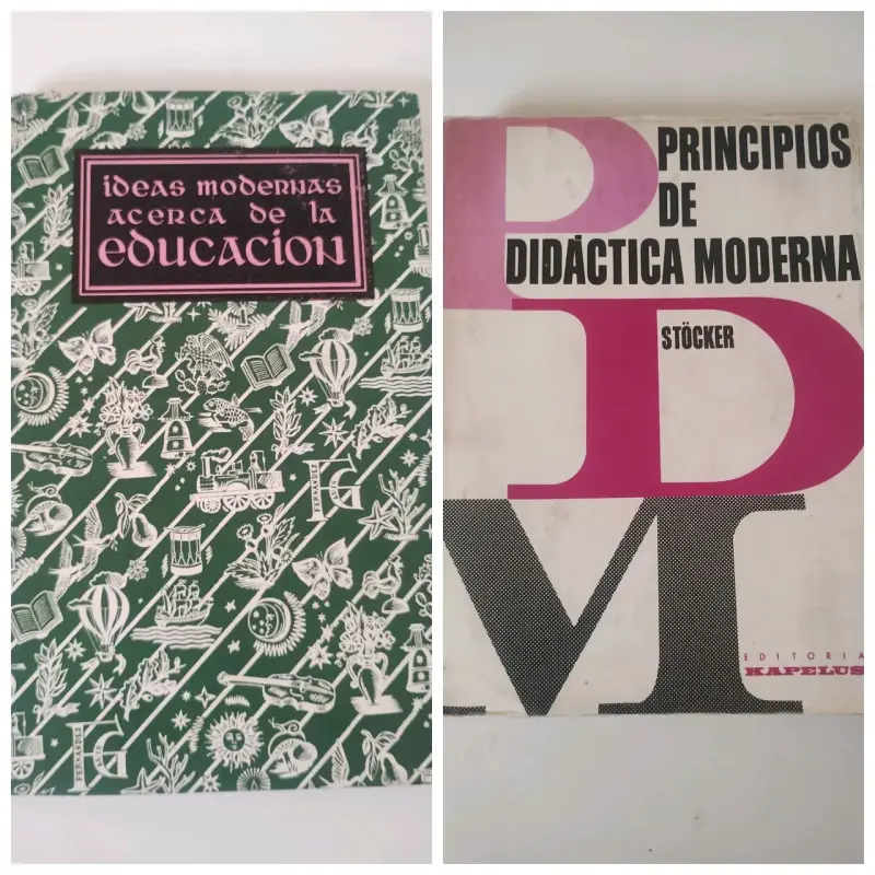 2 Libros de educación moderna - 1