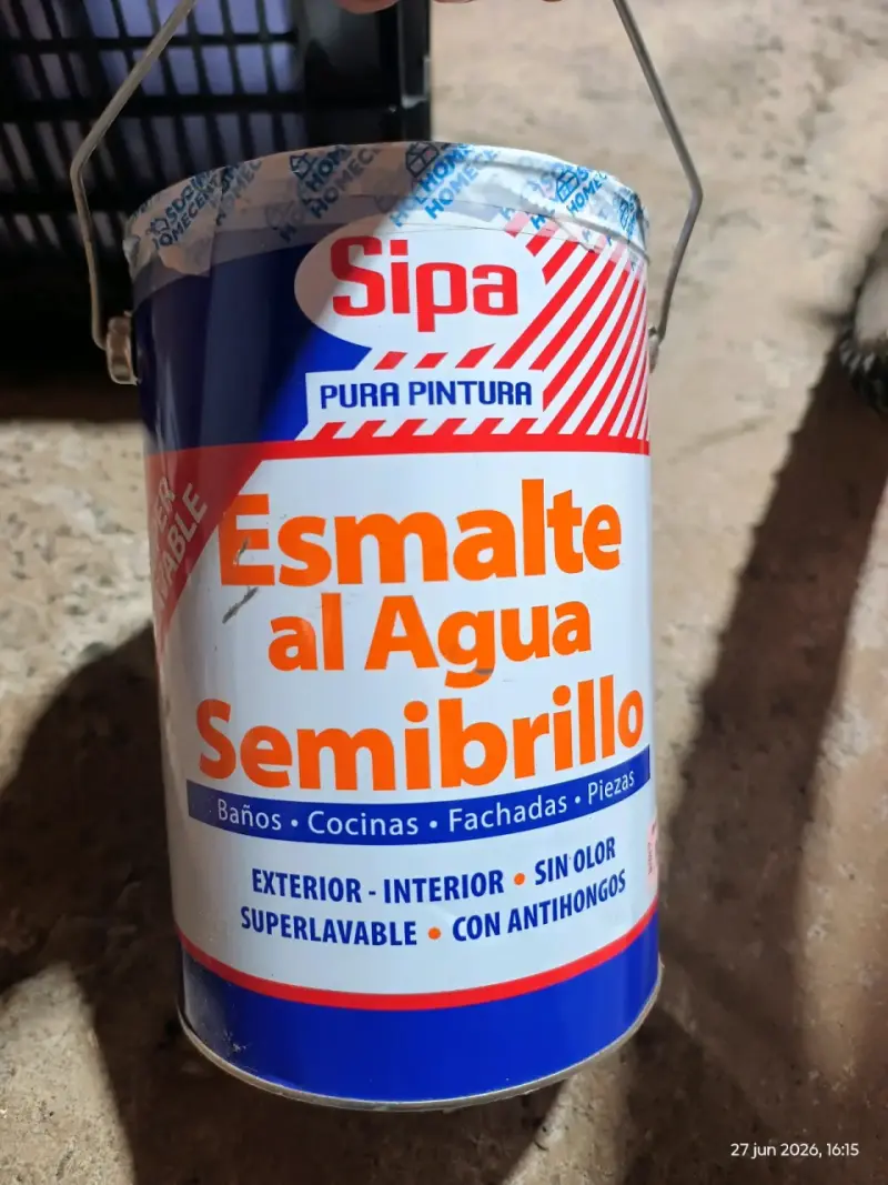 Pintura Esmalte al Agua Semibrillo Sipa Rosado - 2