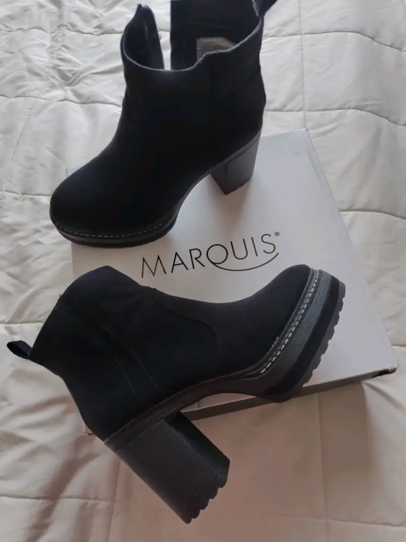 Botines de tacón alto negros Marquis - 1