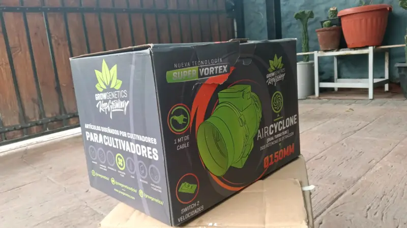 Extractor de aire Grow Genetics Air Cyclone 150mm - 2