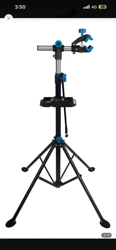 Soporte de reparación para bicicletas ajustable - miniatura 2