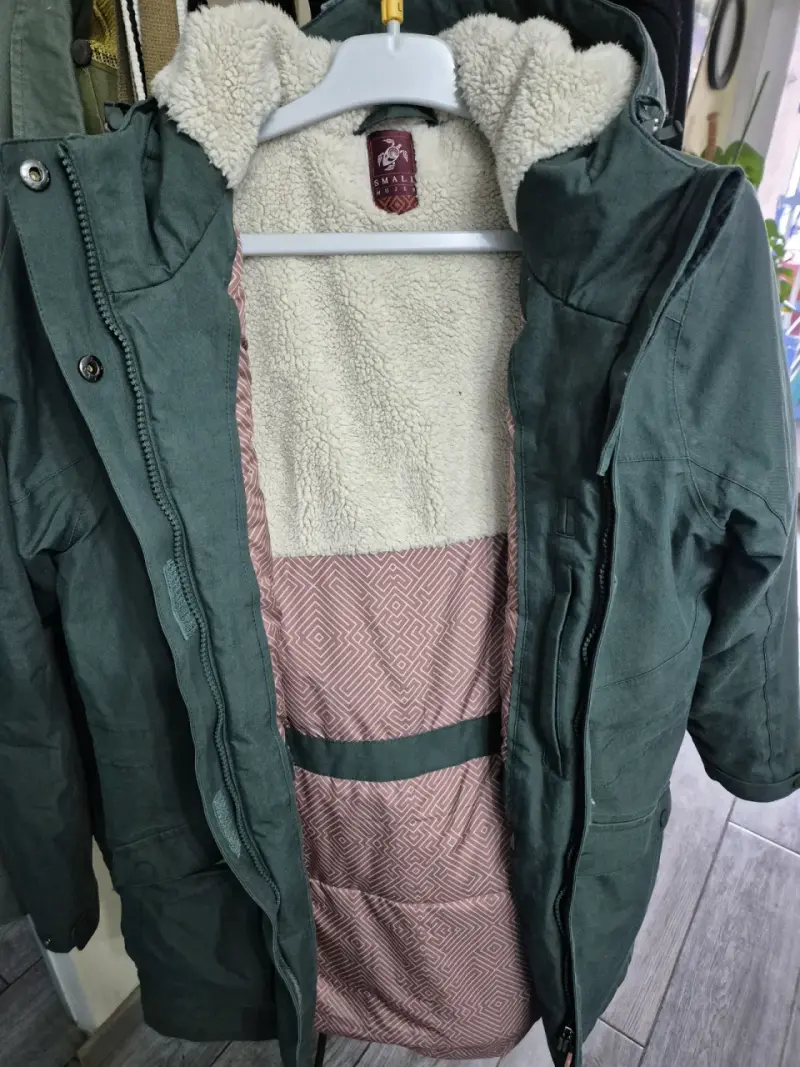 Parka Haka Honu con forro polar para mujer - 1