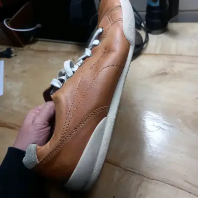Zapato Zapatillas de cuero Guante talla 43 - miniatura 2